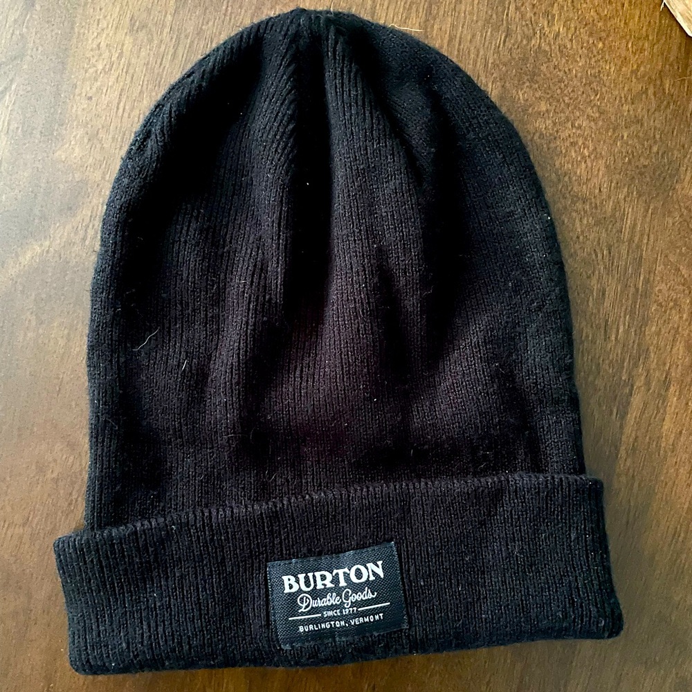 Black Burton Beanie